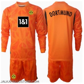 Borussia Dortmund Maalivahti Kolmaspaita Lapsille 2024-25 Pitkähihainen (+ shortsit)